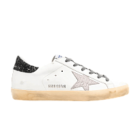 Фото № 1 с приближением к товару «‎Golden Goose Women's Superstar White Light Pink Black (GWF00101-F003194-11172)»