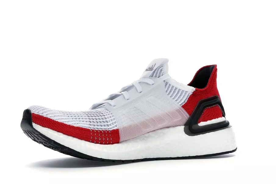 Фото № 5 с приближением к товару «‎adidas Ultra Boost 19 White Scarlet»