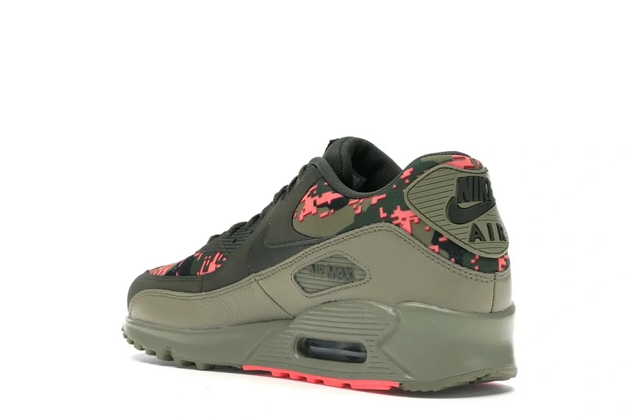 Фото № 6 с приближением к товару «‎Nike Air Max 90 Digi Camo Olive»