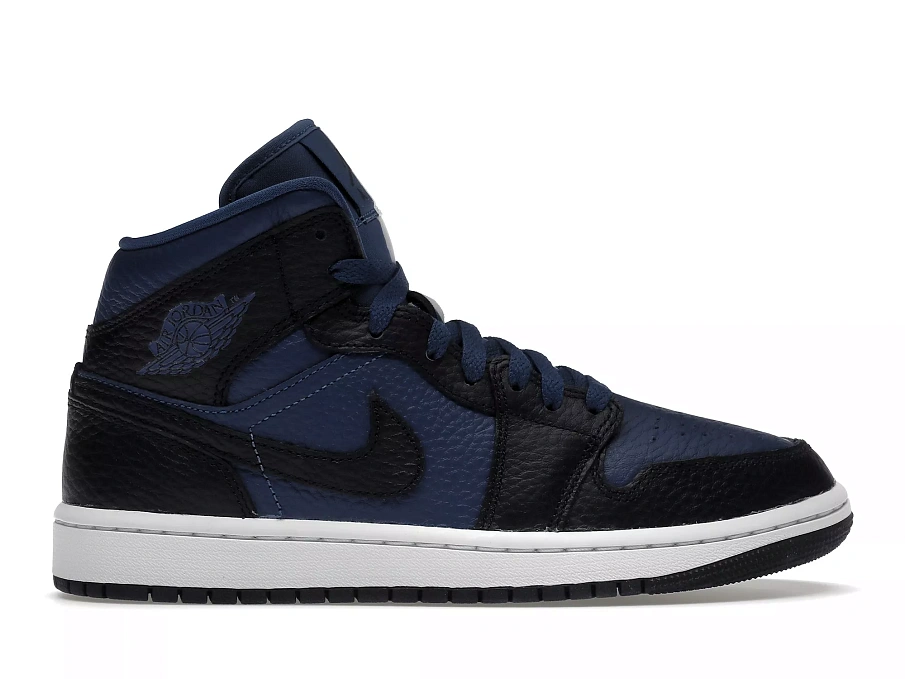 Фото № 1 с приближением к товару «‎Jordan 1 Mid Split French Blue »