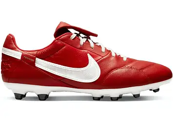 Nike Premier 3 FG University Red Metallic Silver