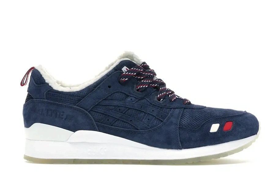 Фото № 1 с приближением к товару «‎ASICS Gel-Lyte III Kith x Moncler Blue»