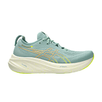 Фото № 1 с приближением к товару «‎Asics Women's Gel Nimbus 26 Wide Light Celadon»