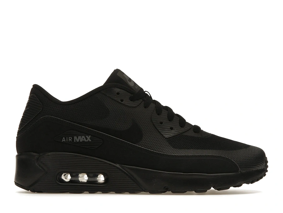 Nike Air Max 90 Ultra 2.0 Essential Black Black Black Dark Grey 875695 002