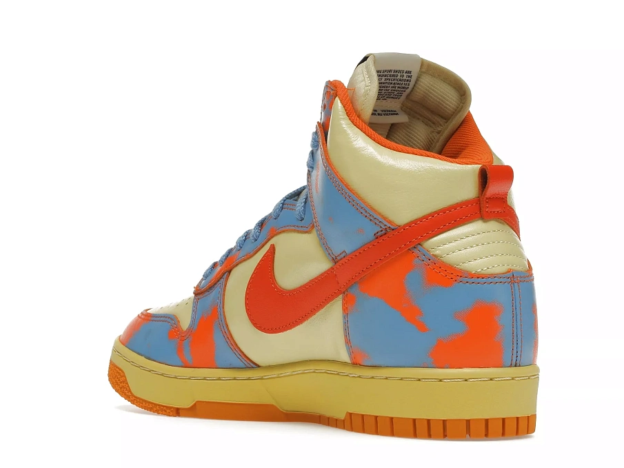 Фото № 3 с приближением к товару «‎Nike Dunk High 1985 SP Orange Acid Wash»