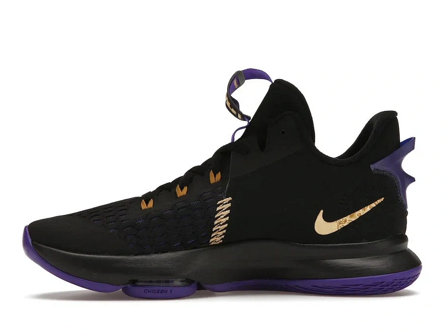 Фото № 3 с приближением к товару «‎Nike LeBron Witness 5 Lakers»