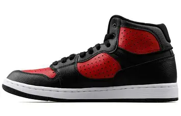 Nike Air Jordan Access Vintage Basketball Shoes BlackRed - 1