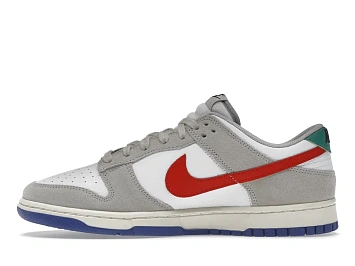 Nike Dunk Low Light Iron Ore Red Blue - 3
