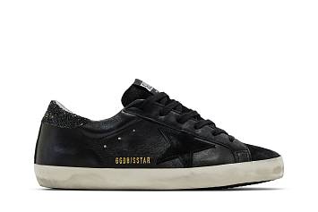 Golden Goose Women's Superstar Black Glitter Heel - 2