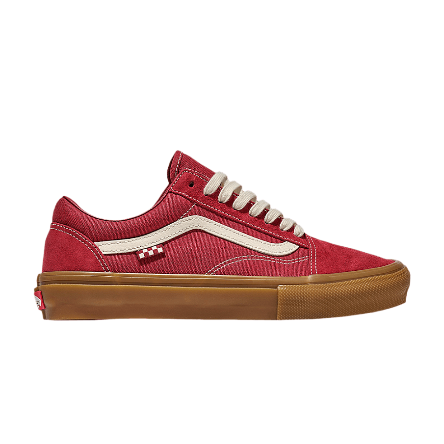Фото № 1 с приближением к товару «‎Vans Skate Old Skool Red Gum»