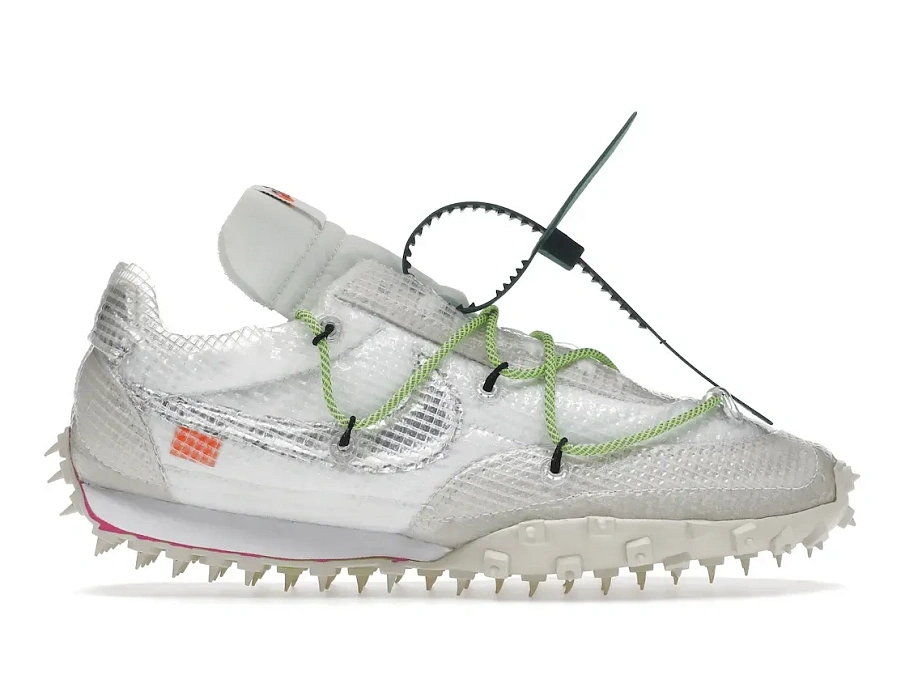 Фото № 1 с приближением к товару «‎Nike Waffle Racer Off-White White »