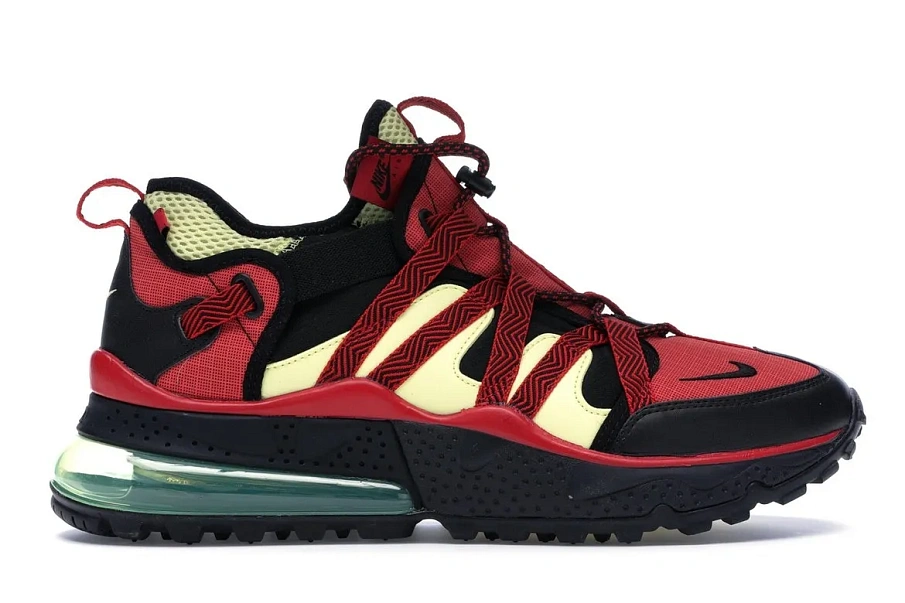 Фото № 1 с приближением к товару «‎Nike Air Max 270 Bowfin University Red Light Citron»
