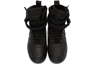 Фото № 3 с приближением к товару «‎Nike SF Air Force 1 High Triple Black (W)»