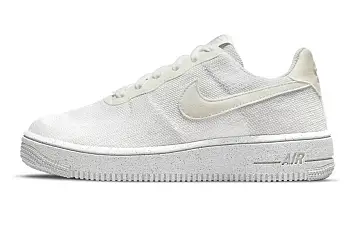 Nike Air Force 1 Crater Flyknit (GS) White - 1
