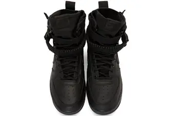 Nike SF Air Force 1 High Triple Black (W) - 4