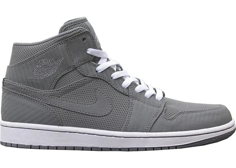 Фото № 1 с приближением к товару «‎Jordan 1 Phat Cool Grey Carbon Fiber»