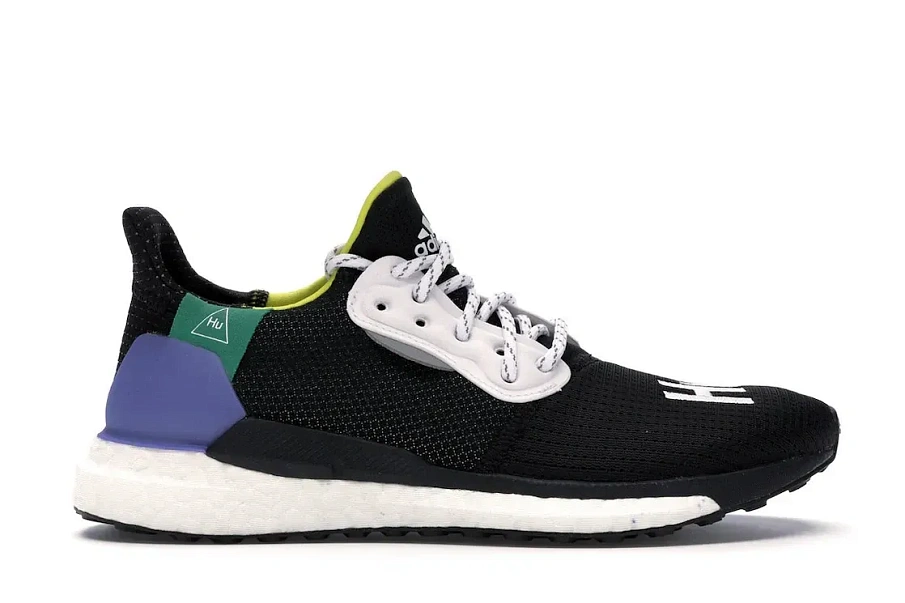 Фото № 1 с приближением к товару «‎adidas Solar Hu Glide Pharrell Core Black »