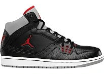 Фото № 1 с приближением к товару «‎Jordan 1 Flight Black Red Cement»