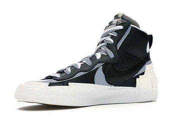 Nike Blazer Mid sacai Black Grey - 2