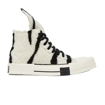Rick Owens x Converse DRKSHDW TURBODRK Chuck 70 High Zebra - 1