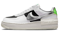 Фото № 1 с приближением к товару «‎Nike WMNS Air Force 1 Shadow WhiteBlackSilver»