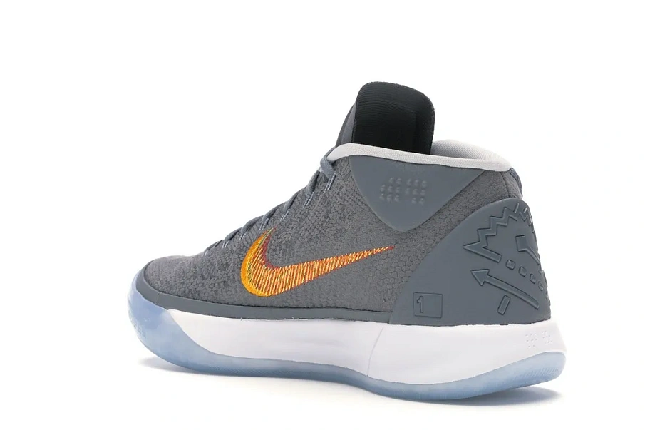 Фото № 6 с приближением к товару «‎Nike Kobe A.D. Mid Grey Snake»