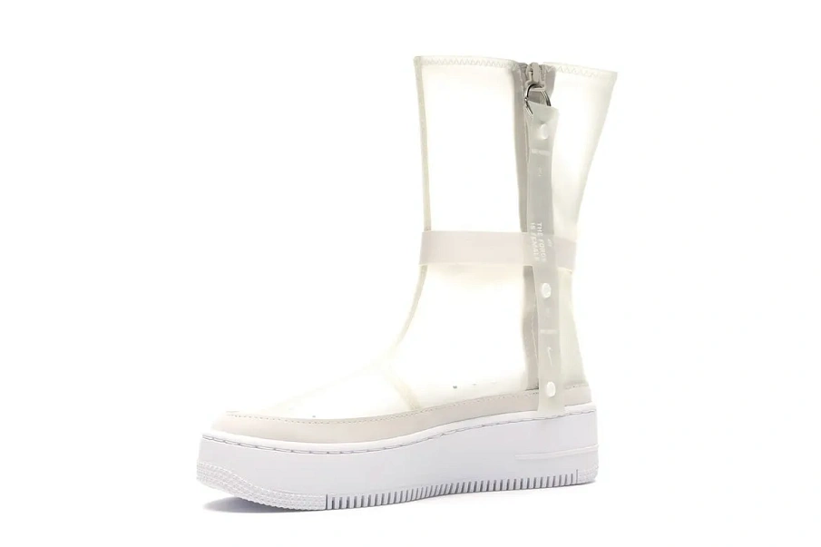 Фото № 4 с приближением к товару «‎Nike Air Force 1 Sage High Lux Phantom »