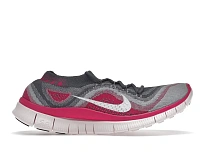 Фото № 1 с приближением к товару «‎Nike Free Flyknit 5 Grey Pink Foil »
