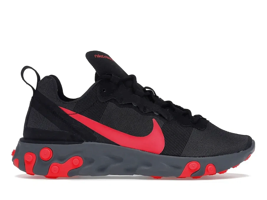 Фото № 1 с приближением к товару «‎Nike React Element 55 Black Solar Red »
