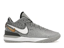 Фото № 1 с приближением к товару «‎Nike Zoom LeBron NXXT Gen Wolf Grey Metallic Gold»