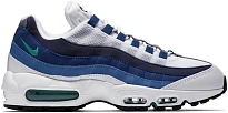 Фото № 1 с приближением к товару «‎Nike Air Max 95 White Slate Blue»