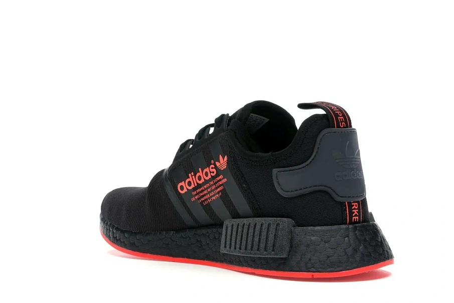 Фото № 5 с приближением к товару «‎adidas NMD R1 Core Black Solar Red»