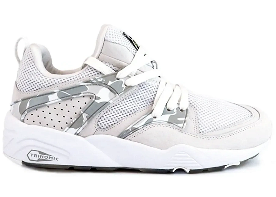 Фото № 1 с приближением к товару «‎Puma Blaze of Glory Bape Camo White»