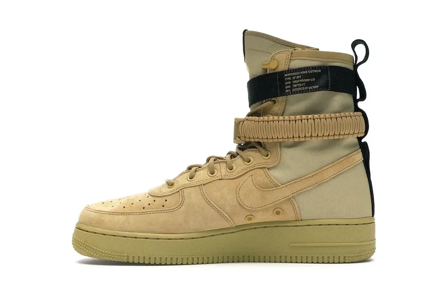 Фото № 3 с приближением к товару «‎Nike SF Air Force 1 High Club Gold»