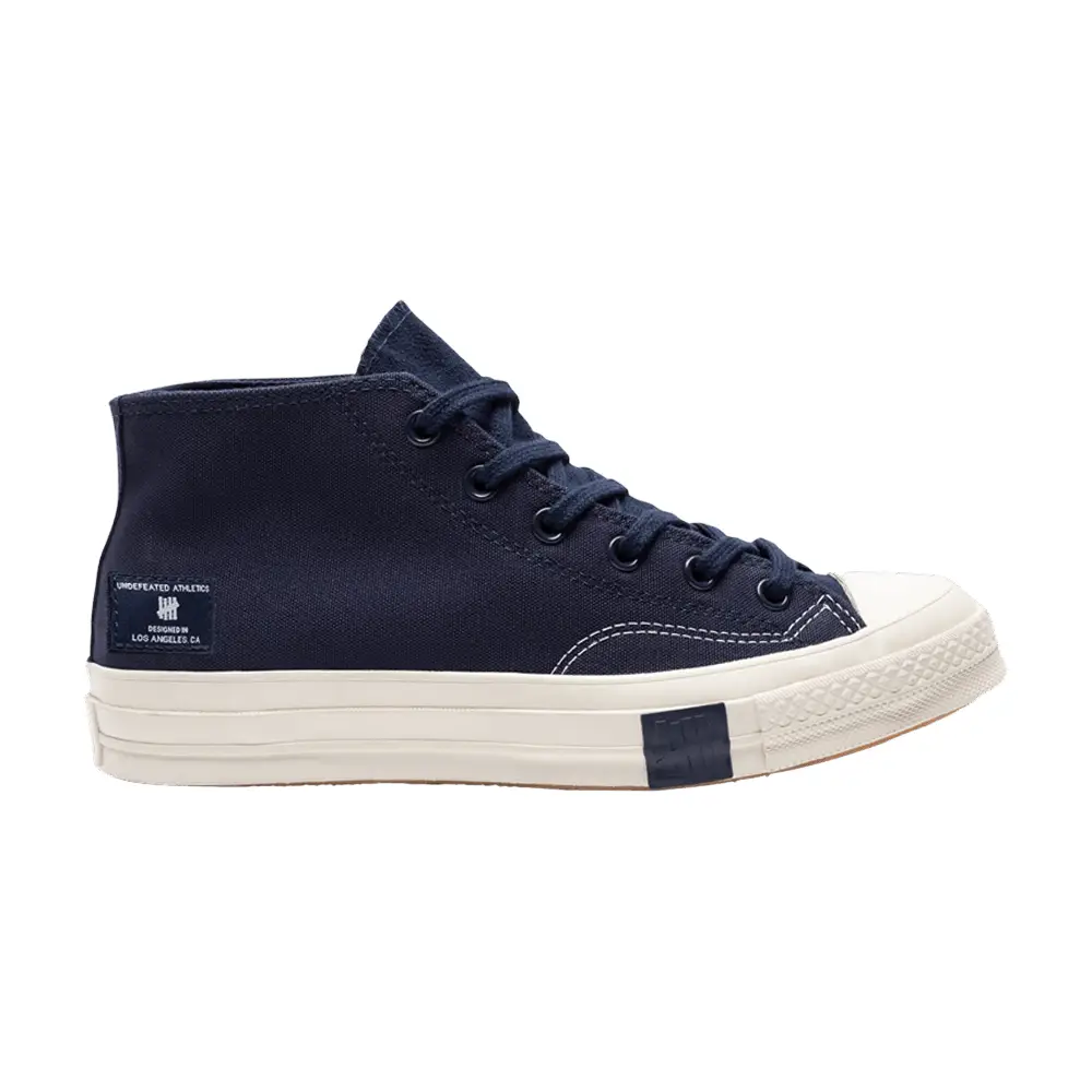 Undefeated x Converse Chuck 70 Mid Black Iris - 1