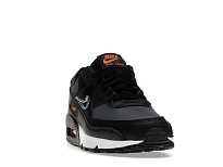 Фото № 2 с приближением к товару «‎Nike Air Max 90 3D Swoosh Black Grey Orange»