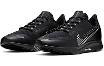Фото № 3 с приближением к товару «‎Nike Air Zoom Pegasus 36 Shield Running Shoes Black Silver»