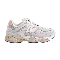 Фото № 1 с приближением к товару «‎New Balance 9060 Little Kid Wide Grey Matter Pink Haze Lace Toggle»
