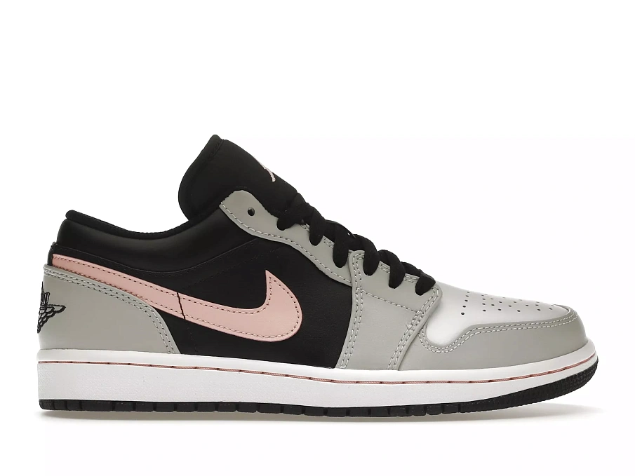 Фото № 1 с приближением к товару «‎Jordan 1 Low Black Grey Pink»