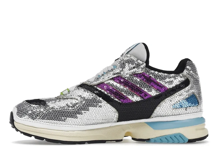 Фото № 3 с приближением к товару «‎adidas ZX 4000 Glitter Silver »