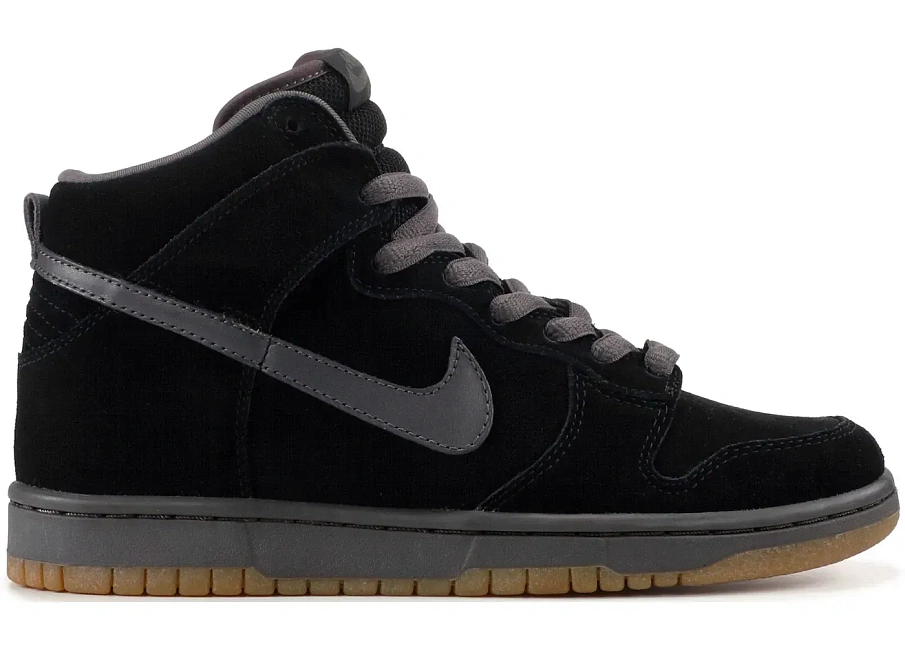 Фото № 1 с приближением к товару «‎Nike SB Dunk High Black Midnight Fog»