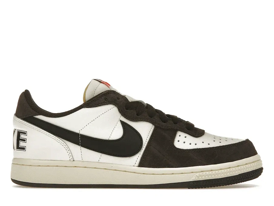 Фото № 1 с приближением к товару «‎Nike Terminator Low Croc Velvet Brown»