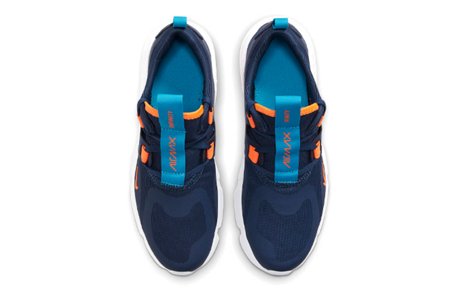 Фото № 4 с приближением к товару «‎Nike Air Max Infinity (GS) BlueWhiteOrange»