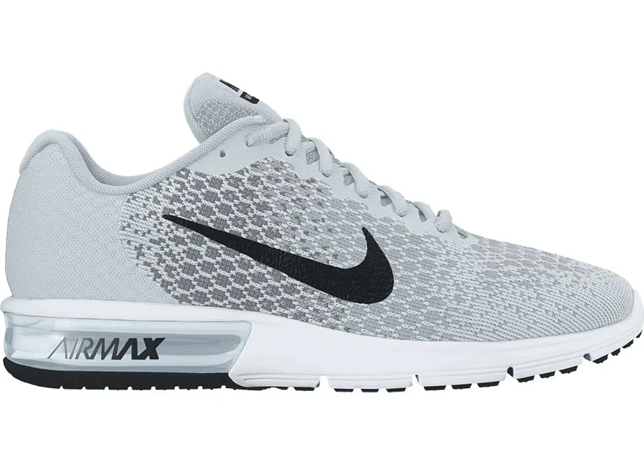 Фото № 1 с приближением к товару «‎Nike Air Max Sequent 2 Pure Platinum Black »