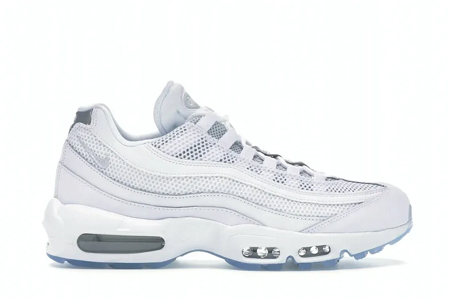 Фото № 1 с приближением к товару «‎Nike Air Max 95 White Reflect Silver»