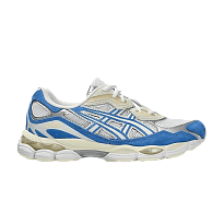 Фото № 1 с приближением к товару «‎ASICS Gel NYC White Blue Coast»