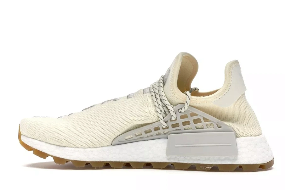Фото № 4 с приближением к товару «‎adidas NMD Hu Trail Pharrell Now Is Her Time Cream White»