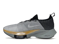 Фото № 6 с приближением к товару «‎Nike Air Zoom Tempo Next% Flyknit Wolf Grey Metallic Gold Coin»
