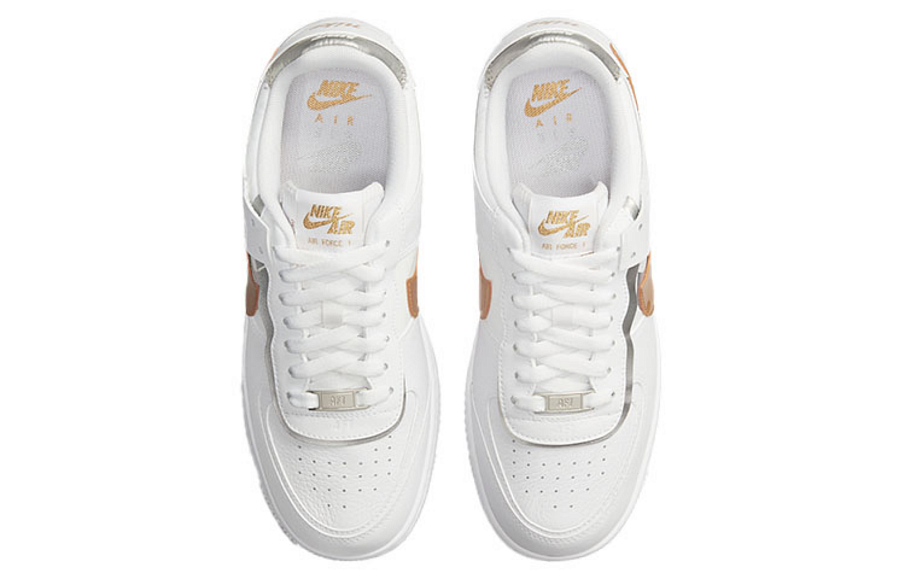 Фото № 4 с приближением к товару «‎Nike Air Force 1 Low Shadow Wmns WhiteGold»