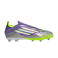 Фото № 1 с приближением к товару «‎adidas Adizero F50 Elite Laceless FG K Radiant Blaze Pack (JH7709)»